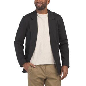 RHONE Black Truman Knit Sport Coat